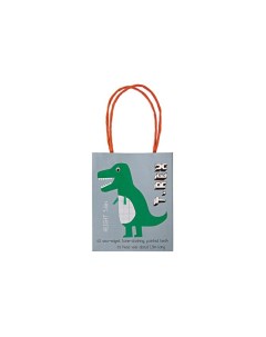 Пакеты для подарков гостям Динозавр 8 шт Merimeri