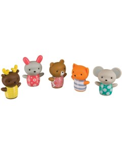 Набор ПВХ игрушек для ванны Little Friends Happy baby