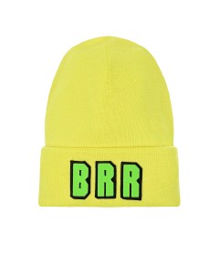 Желтая шапка с декором BRR детская Regina