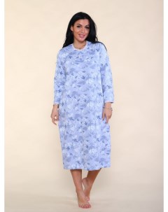 Ночная сорочка Фатима синяя Инсантрик