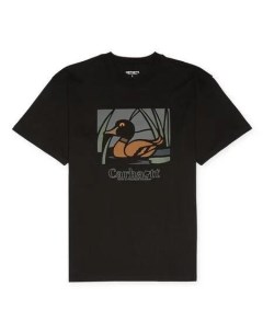 Футболка S S Duck Pond T Shirt Black 2023 Carhartt wip
