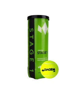 Мяч теннисный детский Stage 1 Green Bal BALL CASE GR зеленый Diadem