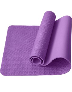 Коврик для йоги E40037 ЭВА 183х61х0 7 см фиолетовый Мрамор Sportex
