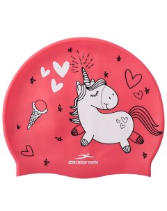 Шапочка для плавания Pony Pink силикон детский 25degrees