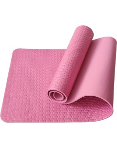 Коврик для йоги E40039 ЭВА 183х61х0 7 см розовый Мрамор Sportex