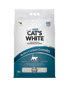 Наполнитель Active Carbon Granules 10 л Cat's white