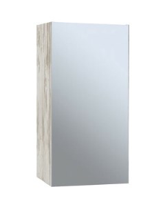 Шкаф подвесной Кредо 40 зеркальный скандинавский дуб 00 00001178 Runo