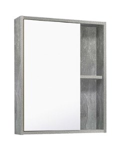 Зеркальный шкаф Эко 52х65 серый бетон 00 00001184 Runo