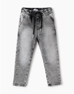 Серые зауженные джинсы Slim для мальчика Gloria jeans