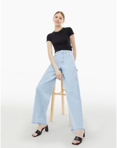 Широкие джинсы New Wide leg с высокой талией Gloria jeans