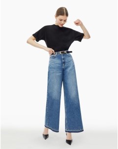 Широкие джинсы New Wide leg с высокой талией Gloria jeans
