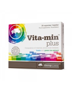 Биологически активная добавка Vita Min Plus 1043 мг 30 Витамины и Минералы Olimp labs