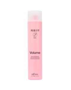 Шампунь объём для тонких волос Volumizing Shampoo 300 мл Purify Kaaral