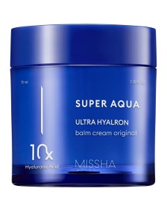 Увлажняющий крем бальзам для лица Ultra Hyalron 70 мл Super Aqua Missha