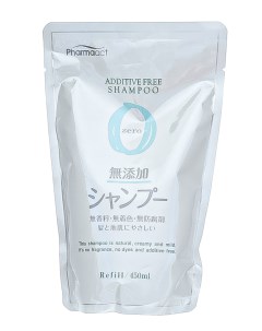 Шампунь на растительной основе для чувствительной кожи головы Pharmaact Mutenka Zero сменный блок 45 Kumano cosmetics