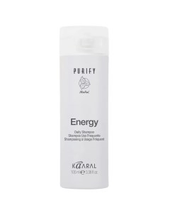 Интенсивный энергетический шампунь с ментолом Daily Purify Energy Shampoo 100 мл Purify Kaaral
