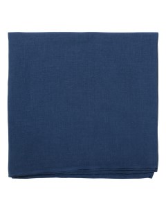Скатерть из стираного льна синего цвета из коллекции essential 150х250 см Tkano