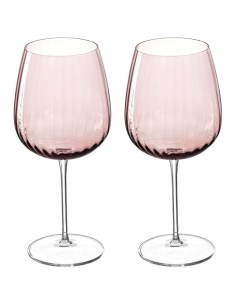 Набор бокалов для красного вина 750 мл Opium Colour marrone 2 шт Le stelle