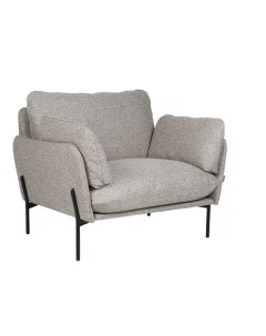 Кресло allure telas серый 93x87 см Mod interiors
