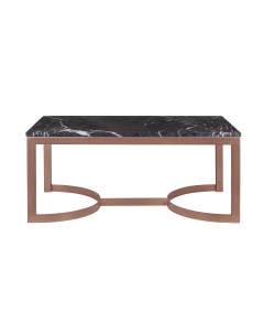 Журнальные и кофейные столики cтол журнальный aron marble cu бронзовый 100x44x60 см Mak-interior