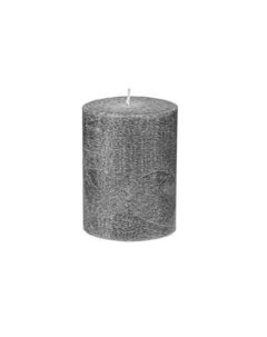 315 262 свеча столбик ароматизированная d6 10 см серая серый Garda decor