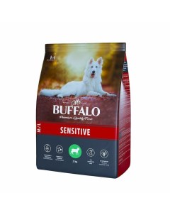 Sensitive полнорационный сухой корм для собак с чувствительным пищеварением с ягненком 2 кг Mr.buffalo