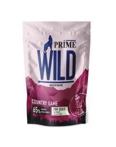 Wild GF Country Game полнорационный сухой корм для щенков и собак беззерновой с уткой и олениной 500 Prime