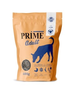 Adult сухой корм для собак низкозерновой с ягненком 500 г Prime