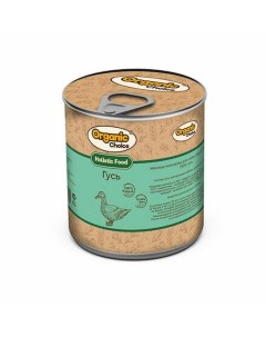 Holistic Monoprotein влажный корм для взрослых собак всех пород с гусем в консервах 300 г Organic сhoice