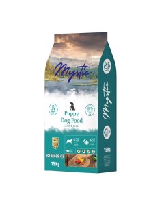 Puppy Dog Food Lamb Rice полнорационный сухой корм для щенков с ягненком и рисом Mystic