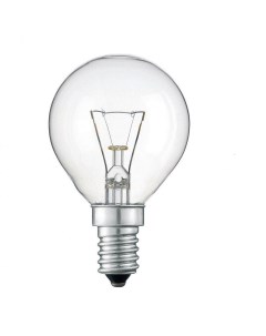 Лампа накаливания 60Вт E14 230В шар прозрачный Philips