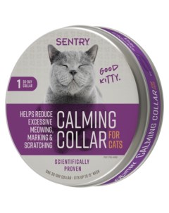 Успокаивающий ошейник для кошек и котят Sentry calming collar