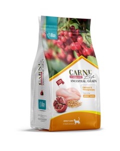 Adult Сухой корм для кошек курица с гранатом и клюквой 1 5 кг Carni life