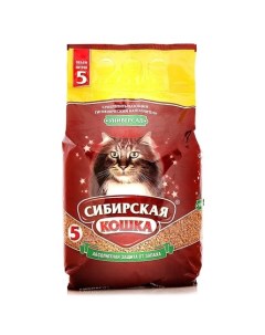 Комфорт Наполнитель впитывающий 5 л Сибирская кошка