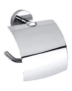 Держатель туалетной бумаги Omega 104112012 с крышкой Хром Bemeta