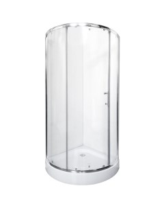 Душевой уголок Devon DE R18080 Хром стекла прозрачные Rush
