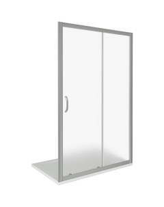 Душевая дверь в нишу Infinity WTW 130 G CH 130 профиль Хром стекло матовое Good door