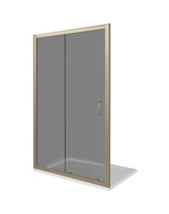 Душевая дверь Jazze 110 WTW 110 C G профиль Золото стекло прозрачное Good door