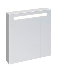 Зеркальный шкаф Melar 70 SP LS MEL70 Os с подсветкой Белый Cersanit