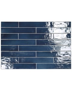 Керамическая плитка Manacor Ocean Blue 26930 настенная 6 5х40 см Equipe