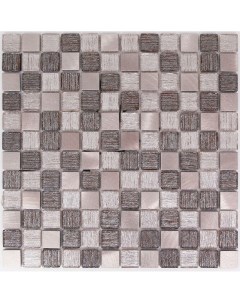 Стеклянная мозаика Trend Bronze 30х30 см Bonaparte