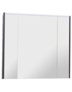 Зеркальный шкаф Ronda 80 ZRU9302970 с подсветкой Белый глянец Антрацит Roca