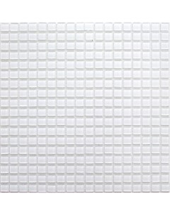 Мозаика Стеклянная Super white 30х30 см Bonaparte