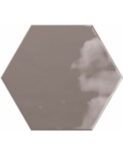 Керамогранит Geometry Hex Charcoal Glossy PT03139 15х17 3 см Ceramica ribesalbes