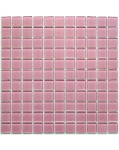 Мозаика Стеклянная Pink glass 30х30 см Bonaparte