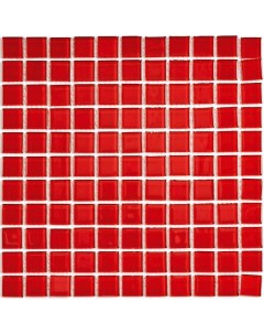 Мозаика Стеклянная Red glass 30х30 см Bonaparte