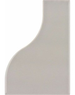 Керамическая плитка Curve Grey 28845 настенная 8 3х12 см Equipe