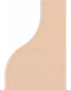 Керамическая плитка Curve Pink 28846 настенная 8 3х12 см Equipe