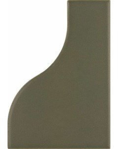 Керамическая плитка Curve Garden Green Matt 28862 настенная 8 3х12 см Equipe
