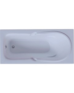 Акриловая ванна Леда 170х80 LED170 0000034 без гидромассажа с фронтальной панелью с каркасом разборн Aquatek